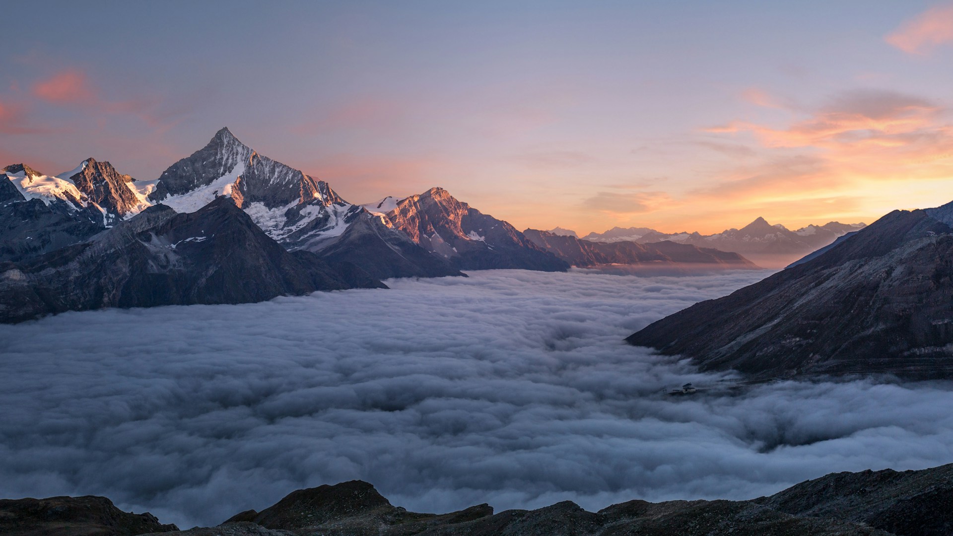 Mountain Sunset Vista